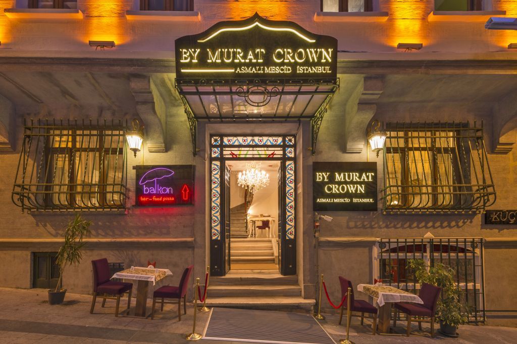 By Murat Crown Hotel Taksim Κωνσταντινούπολη Εξωτερικό φωτογραφία